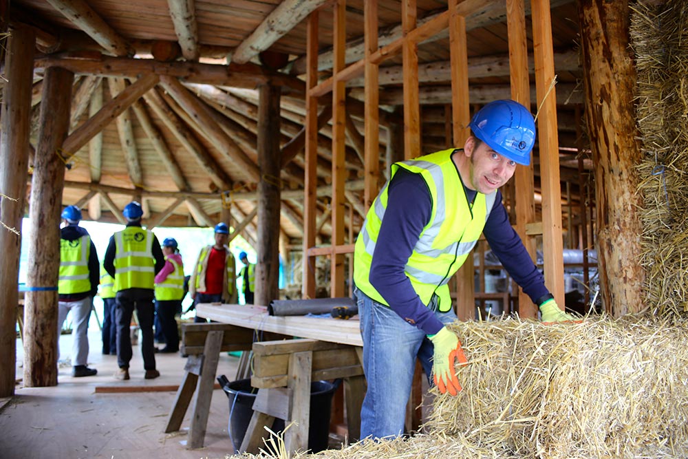Straw Bale Building Courses this month: 1 space left